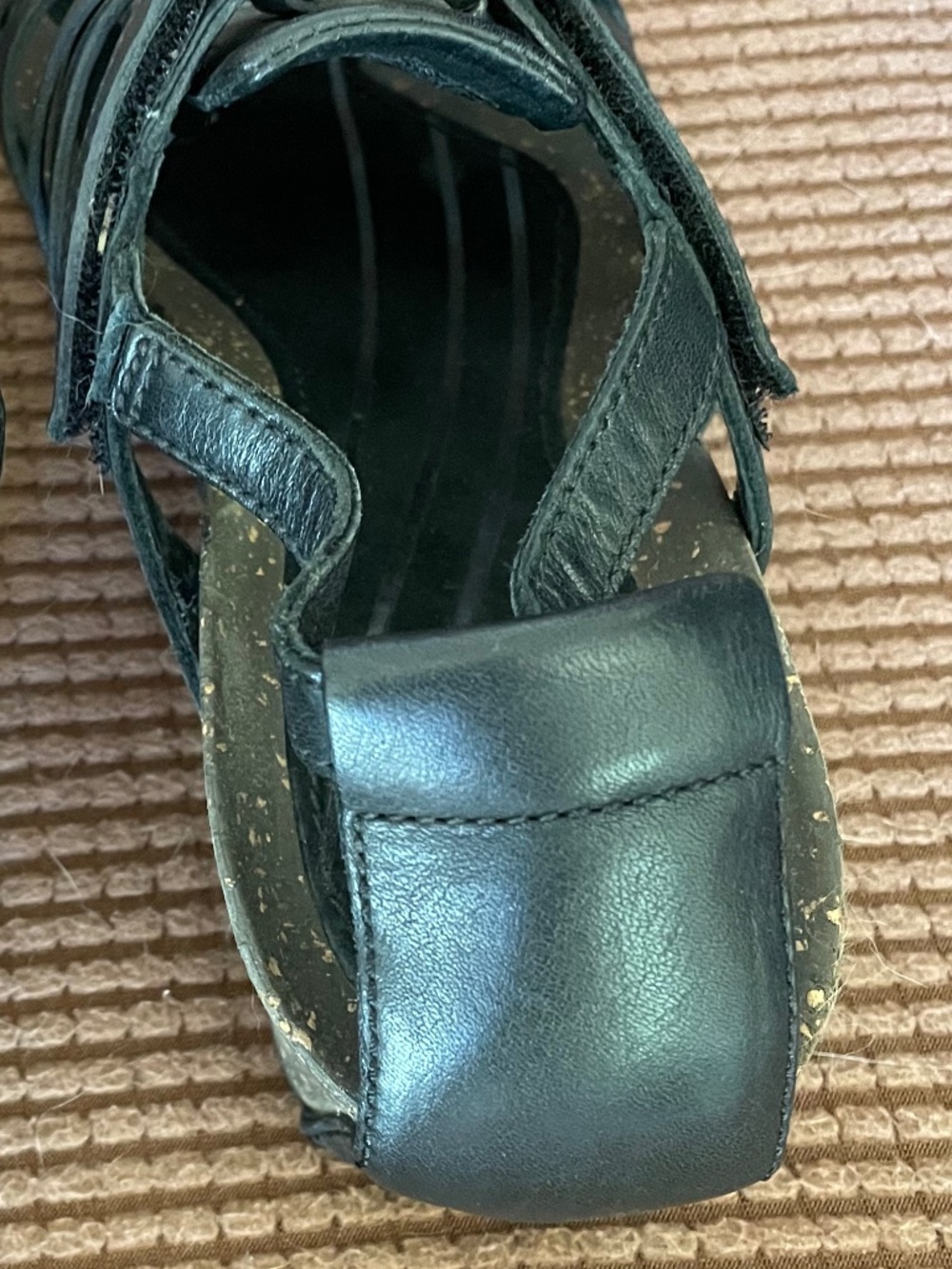 PRICE DROP! TEVA Cabrillo Wedge Heel Leather Sandals - Size 9.5 - Picture 10 of 12